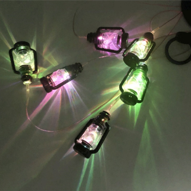 Solar Lantern Wind Color Changer la lumière LED (ESG18494)