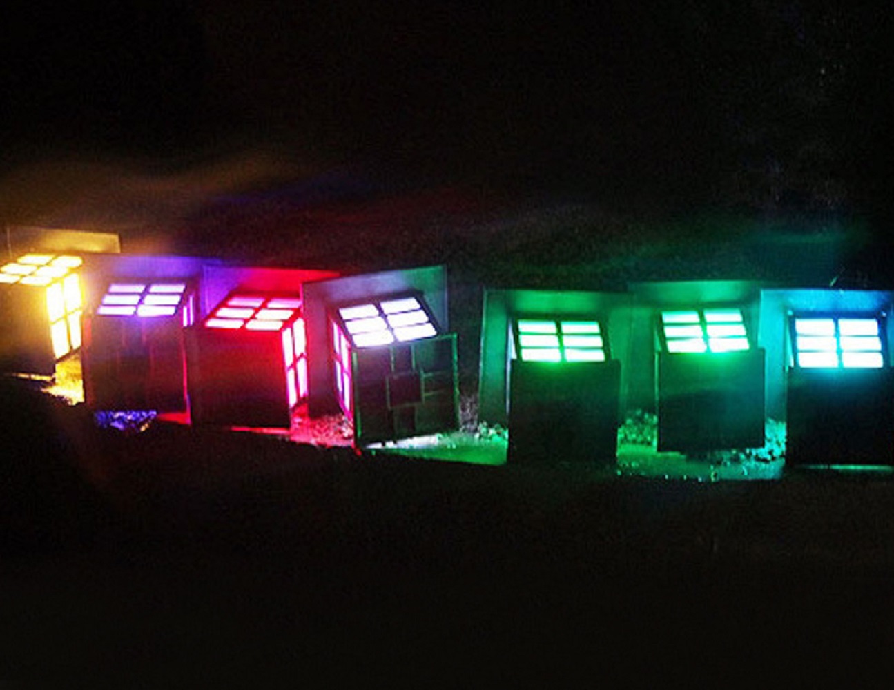 Lampes à pelouse étanches de jardin solaire enjeux LED enjeux