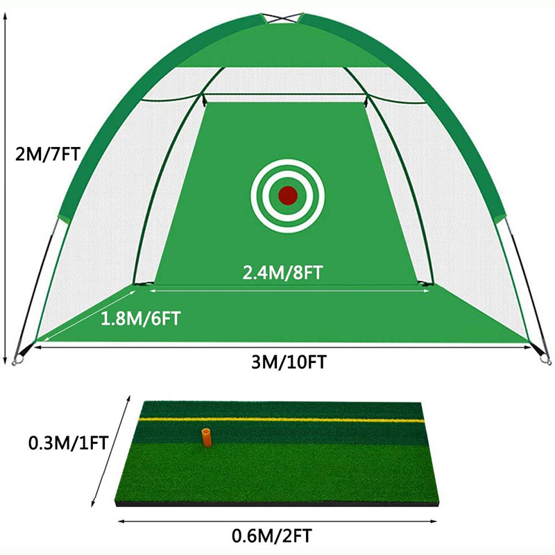 Portable Pop up Golf Frapper Pratique Net Intérieur Extérieur (ESG15149)