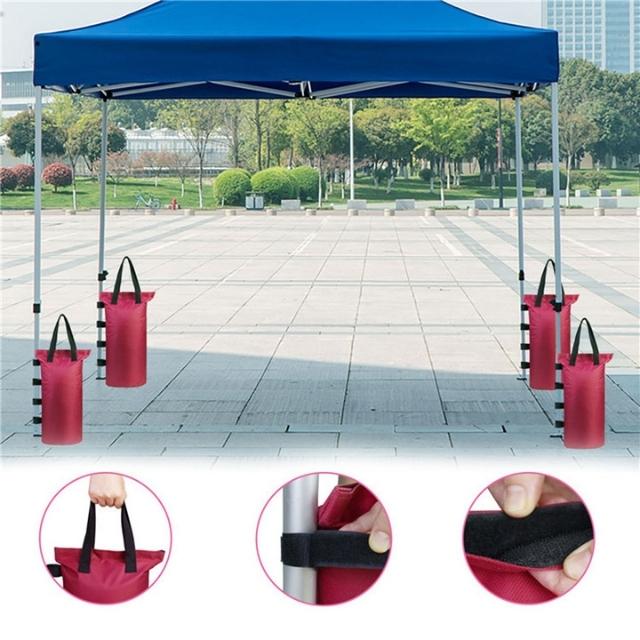 Camping Tente Sandbag Sac à parasol Gazebo Cauvet Dabrage des jambes Poids durables (ESG15365)